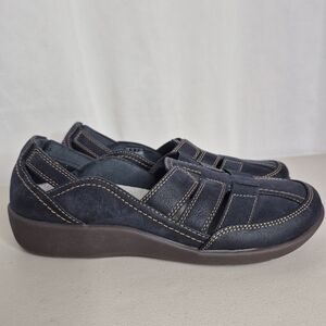 Clarks Cloudsteppers Sillian Stork Slip-on Shoes - Size 7.5